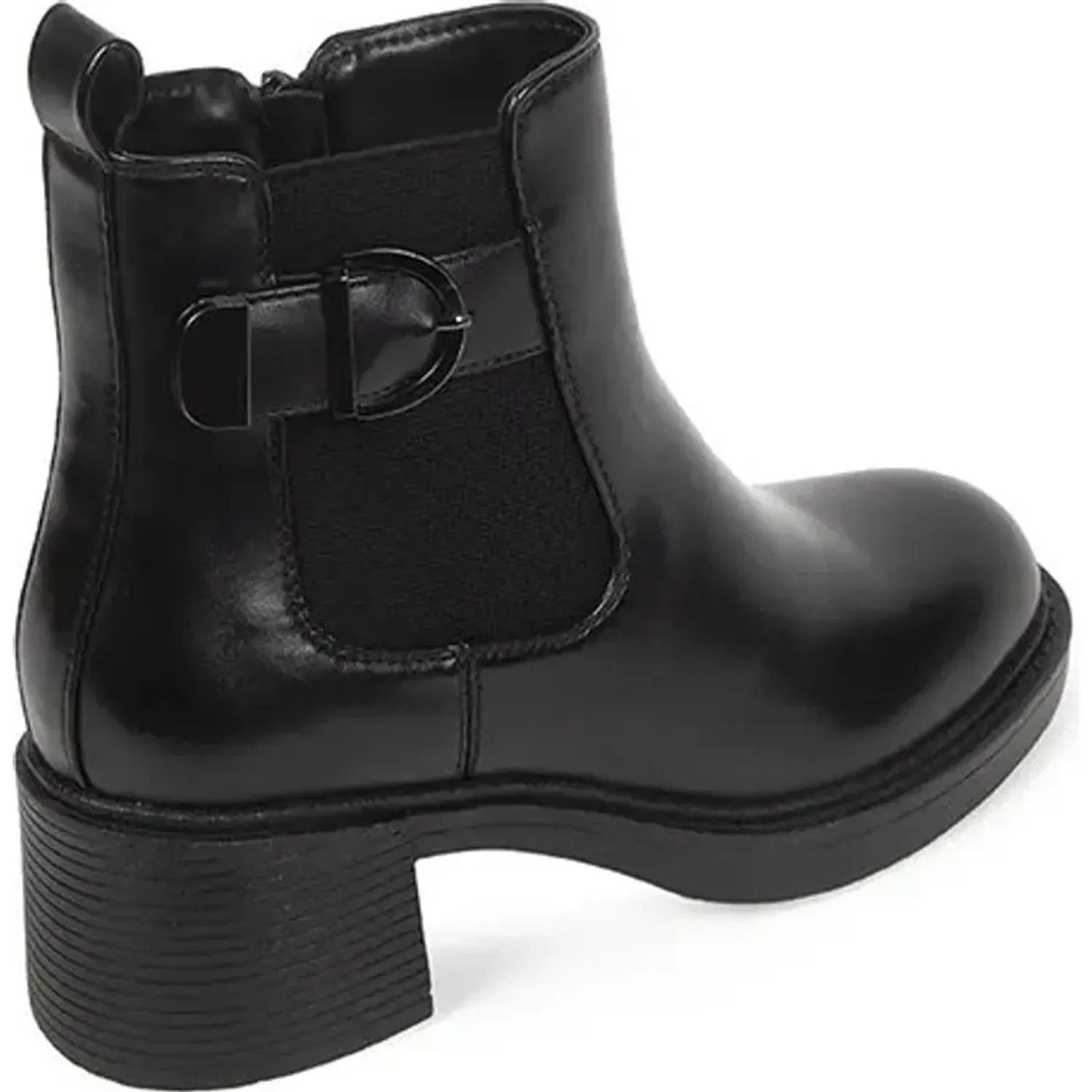 Botin Bata De Vestir Mujer Angelic color black | Platanitos
