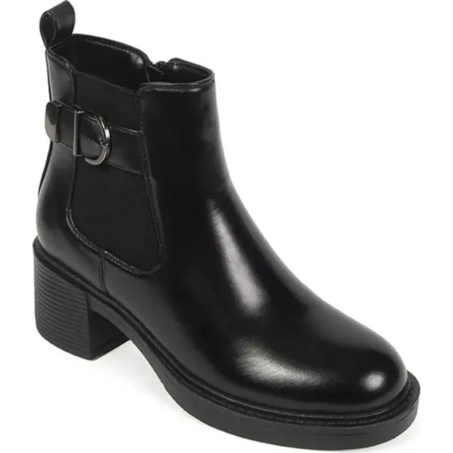 Botin Bata De Vestir Mujer Angelic color black | Platanitos
