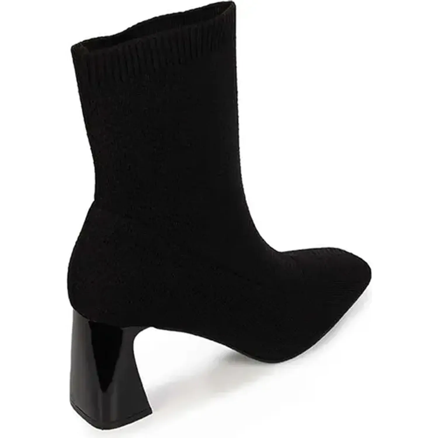 Botin Bata De Vestir Mujer Pastora color negro | Platanitos