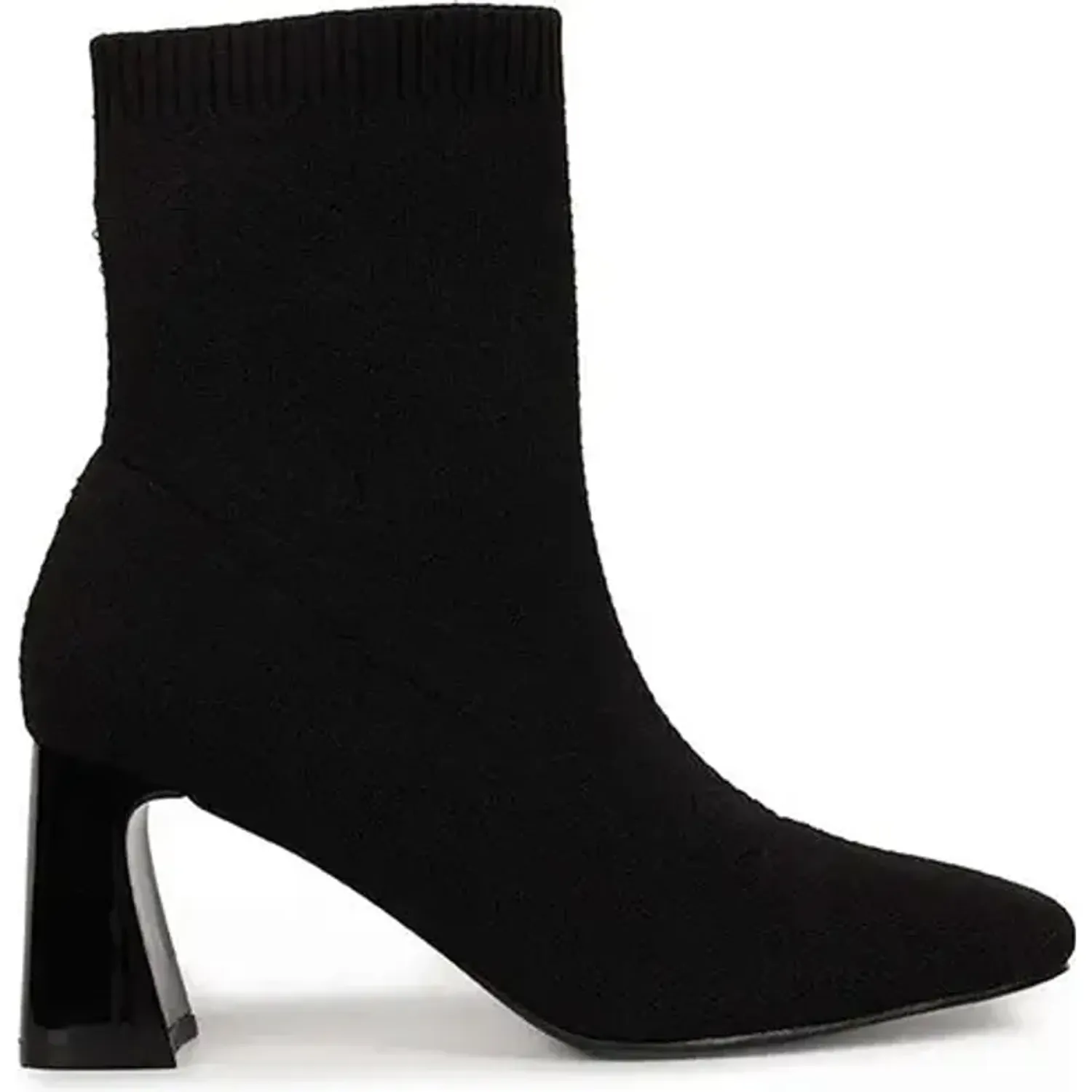Botin Bata De Vestir Mujer Pastora color negro | Platanitos