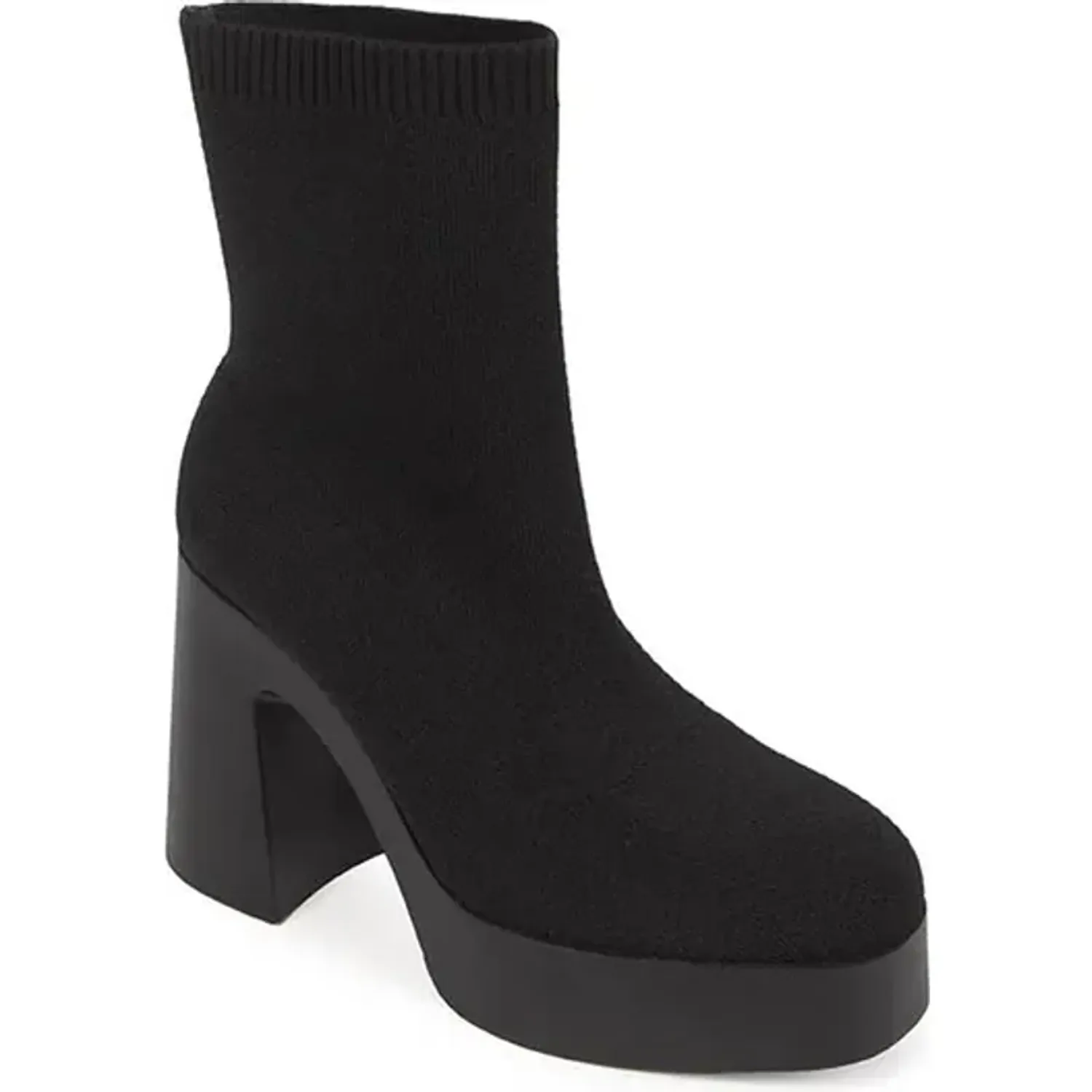 Botin Bata De Vestir Mujer Wolfi color black | Platanitos