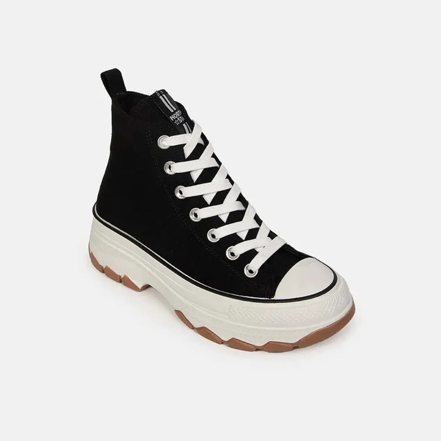 Zapatillas North Star Urbanas Mujer Hare color negro | Platanitos