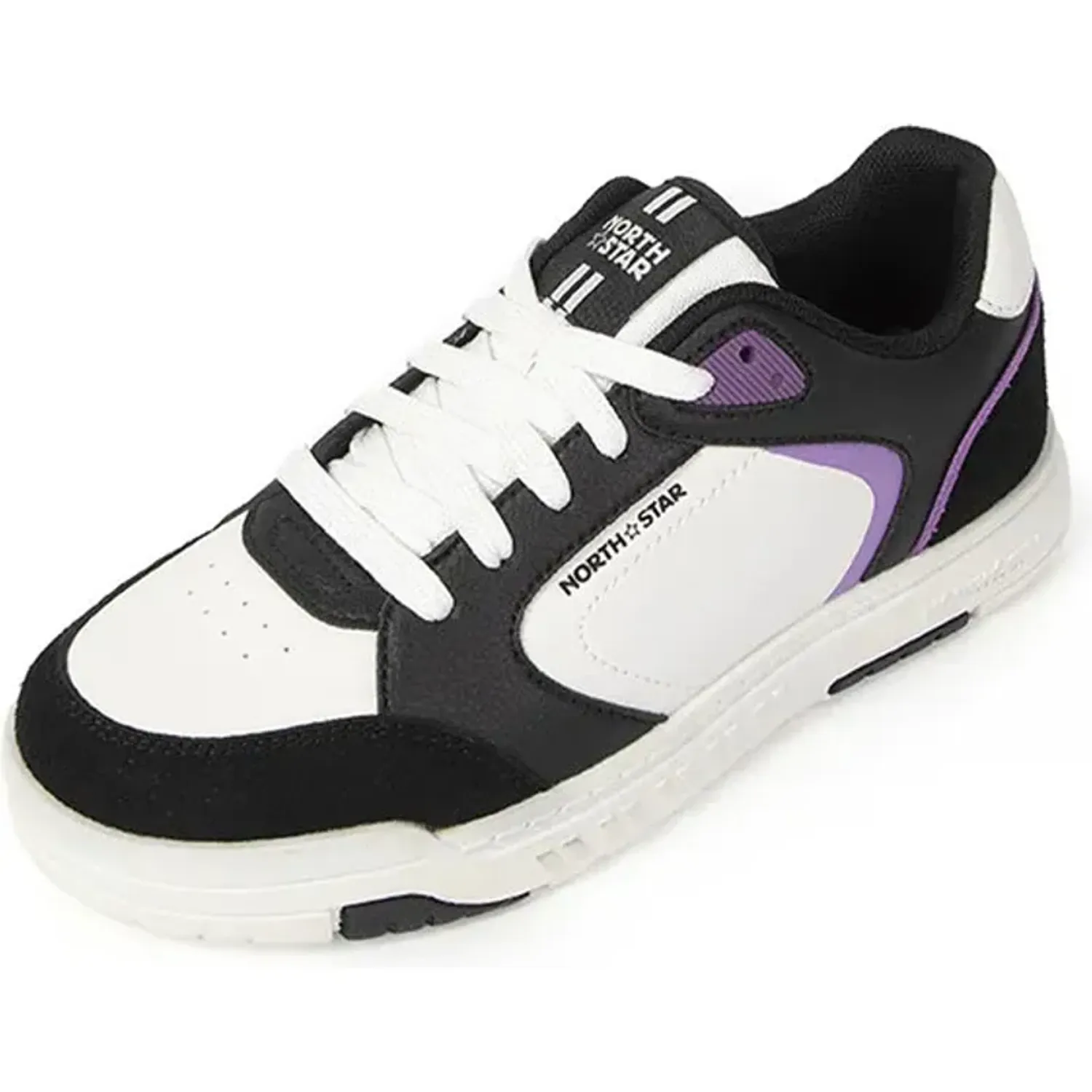Zapatillas North Star Urbanas Mujer Skater Wave color black | Platanitos
