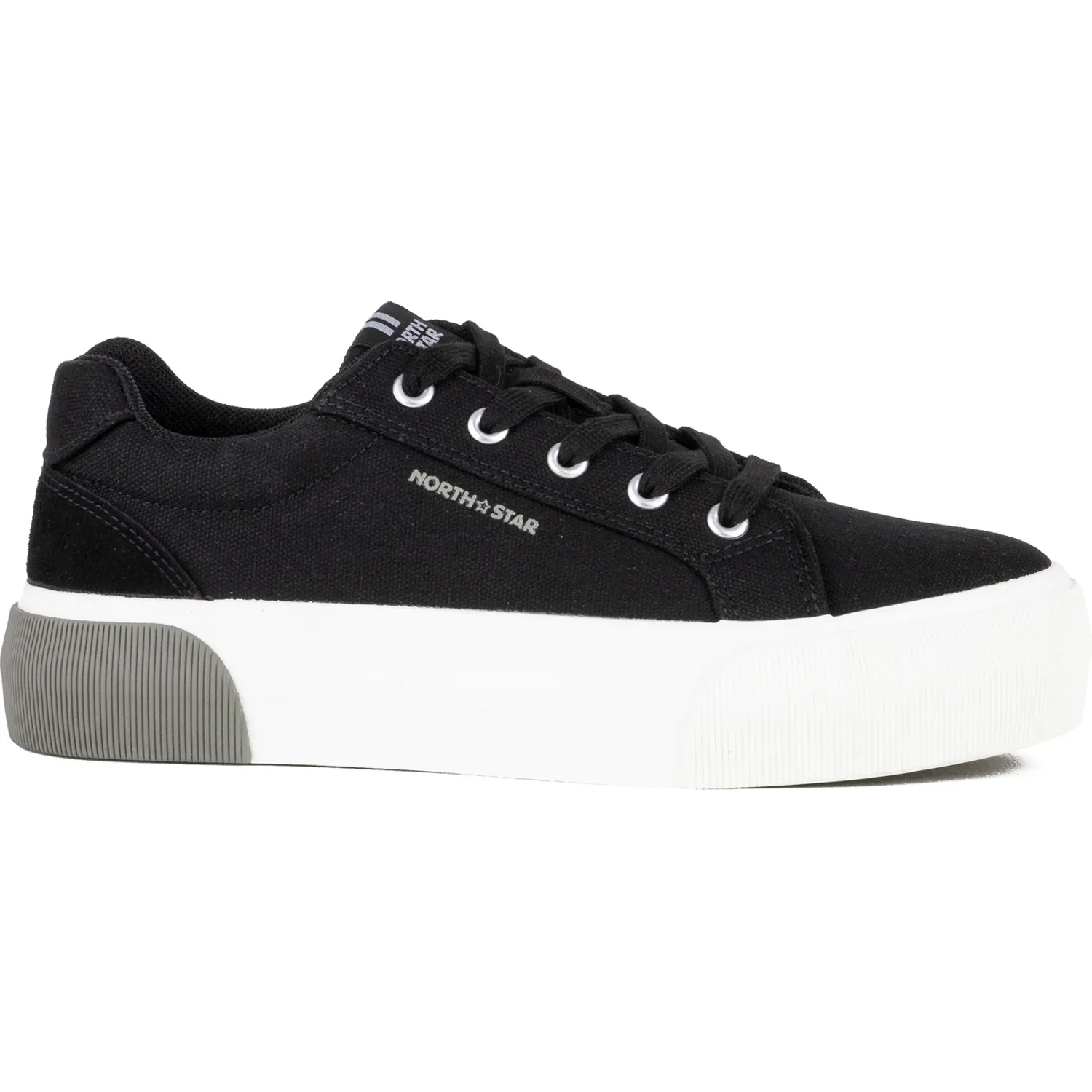 Zapatillas North Star Urbanas Mujer Lolly color black | Platanitos