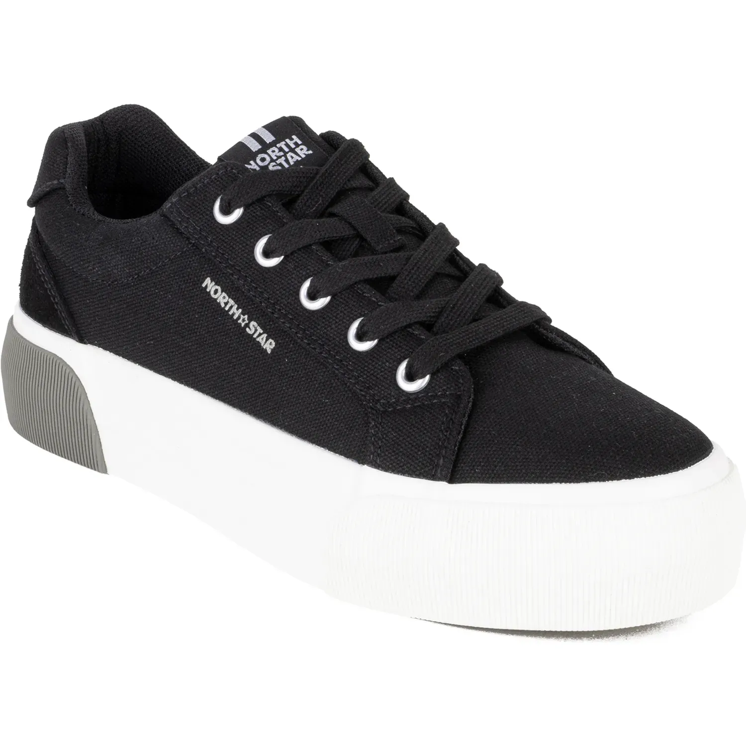 Zapatillas North Star Urbanas Mujer Lolly color black | Platanitos