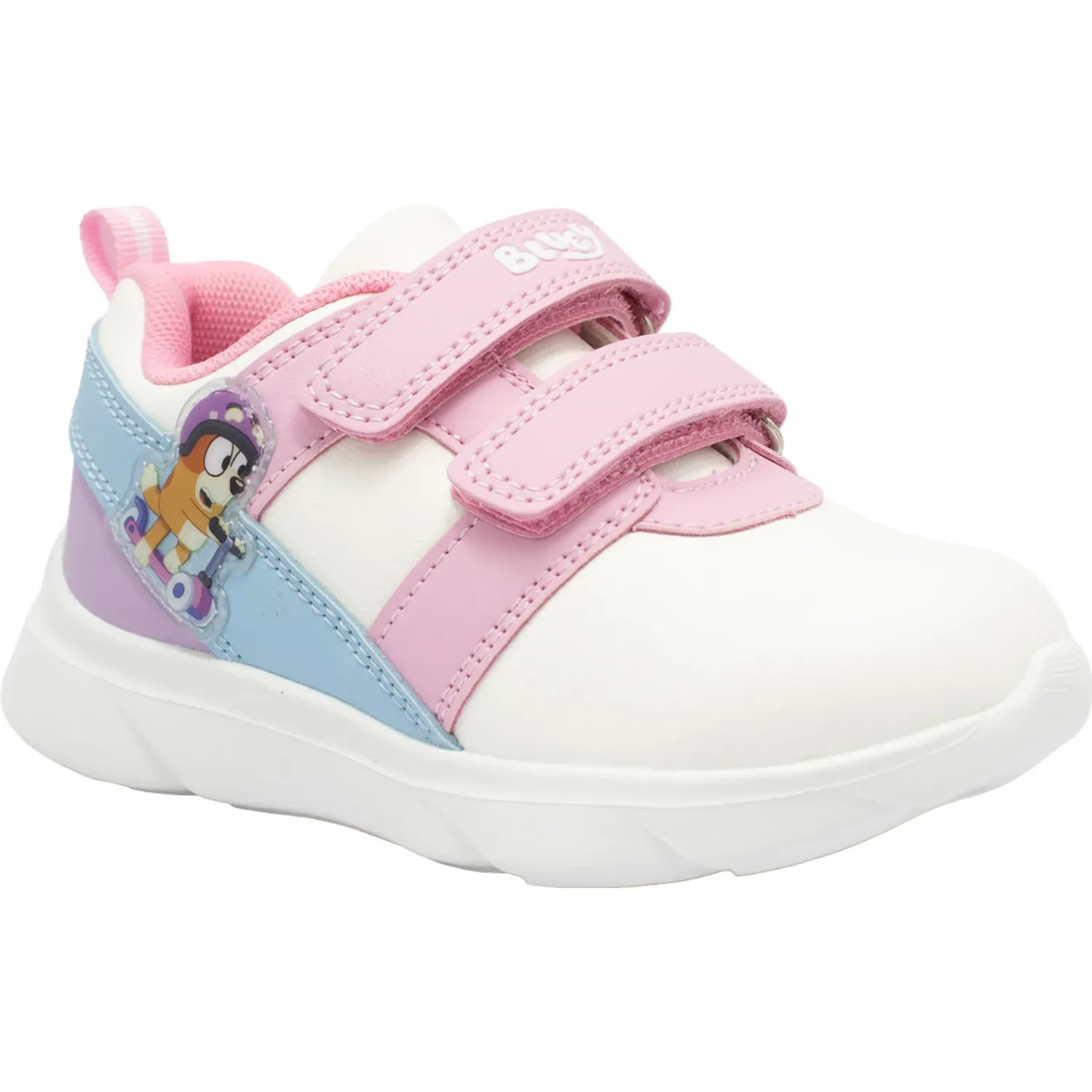 Zapatilla Bluey Parche Niña Bluey 2bu1210 color blanco | Platanitos