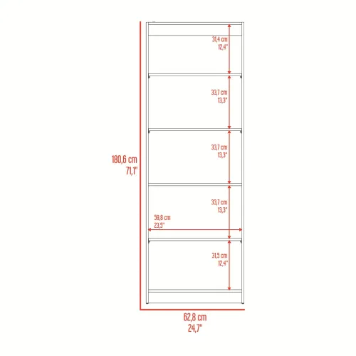 TUHOME Estante Home-E M3 5 Niveles
