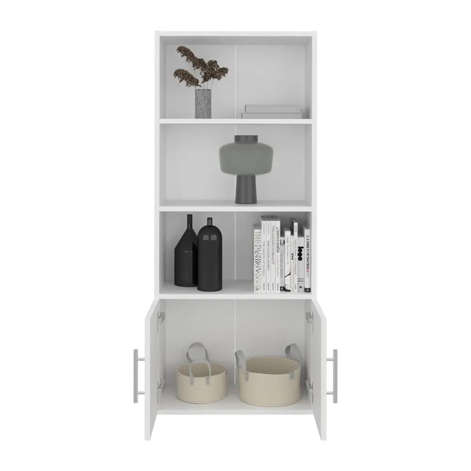 Biblioteca Tuhome Eco Joy 2 Puertas color blanco | Platanitos