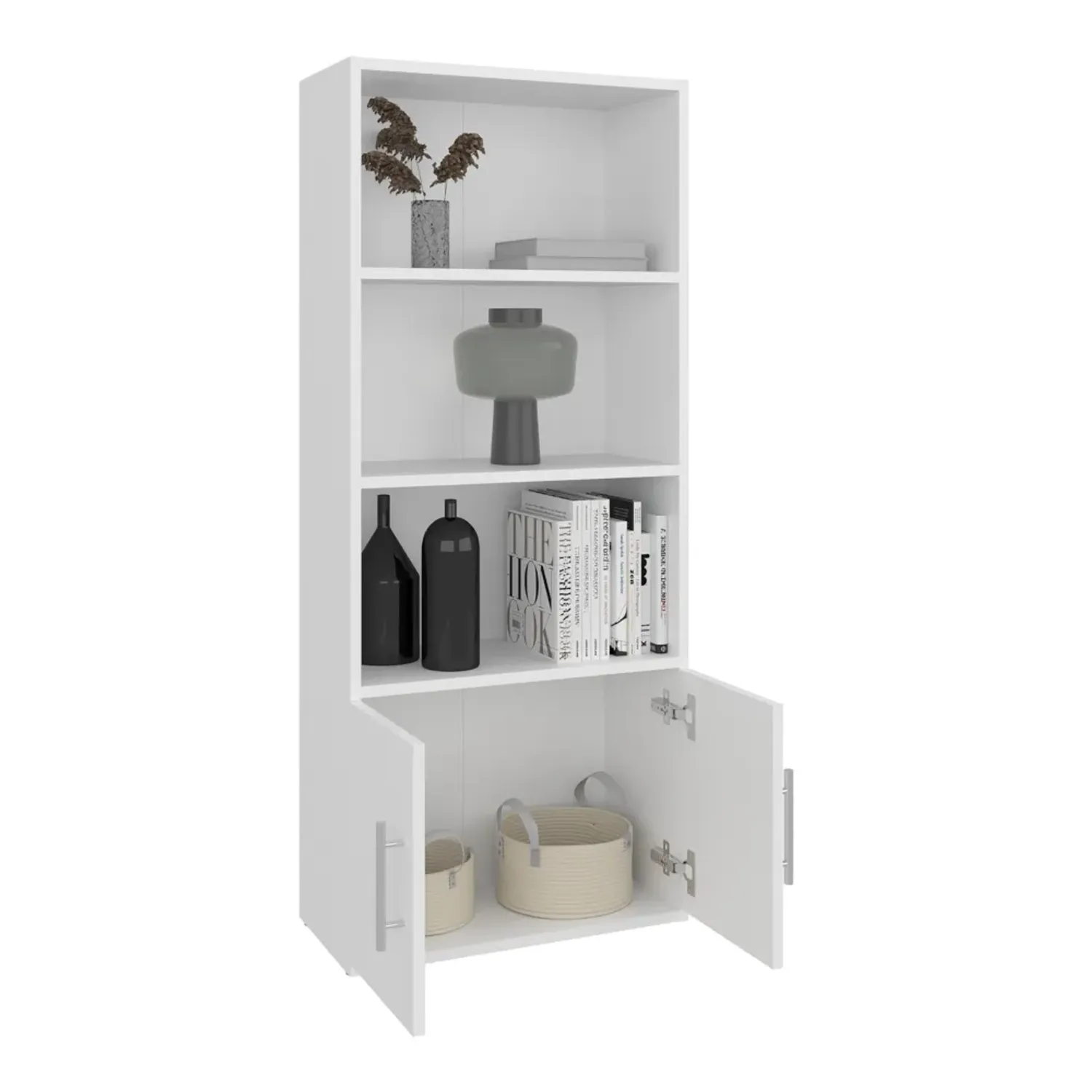 Biblioteca Tuhome Eco Joy 2 Puertas color blanco | Platanitos