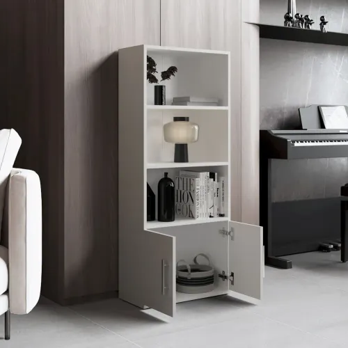 TUHOME Biblioteca Eco Joy 2 Puertas