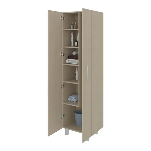 TUHOME Mueble De Aseo 2 Puertas Nala