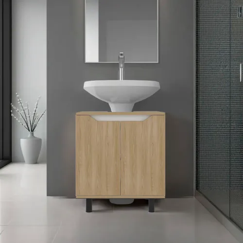 Mueble Tuhome Para Lavamanos 2 Puertas Marlo | Platanitos