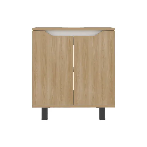 TUHOME Mueble Para Lavamanos 2 Puertas Marlo