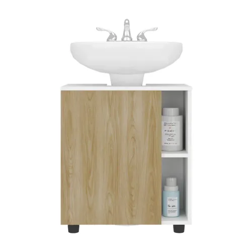 TUHOME Mueble Para Lavamanos 1 Puerta Pascuale