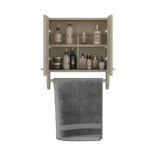 TUHOME Botiquin 2 Puertas Bath