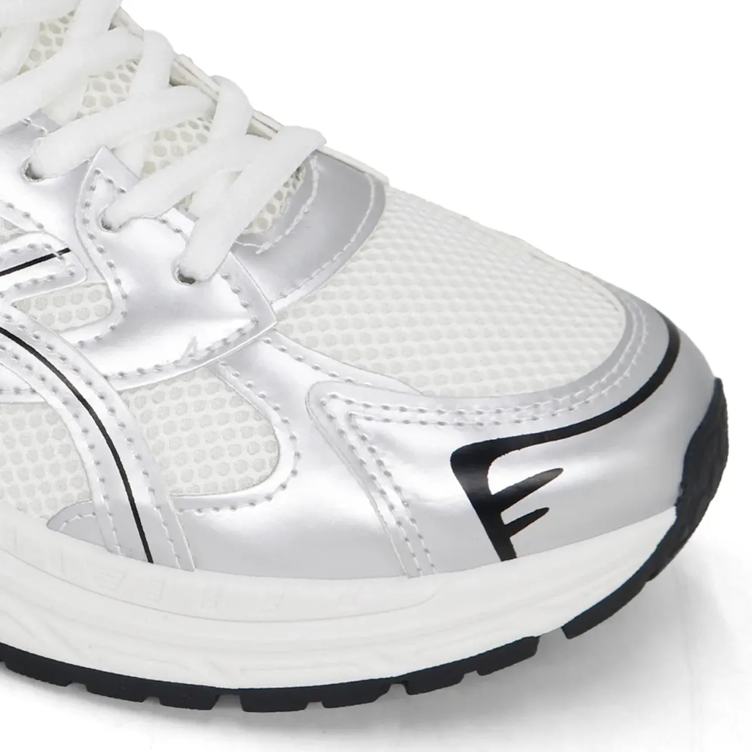 Zapatillas Ariana Running Mujer 1191-26q2-Bl color blanco/plata | Platanitos