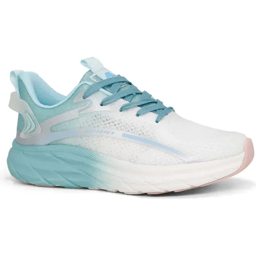 Zapatillas Ariana Running Mujer 4151-26q2 color blanco | Platanitos