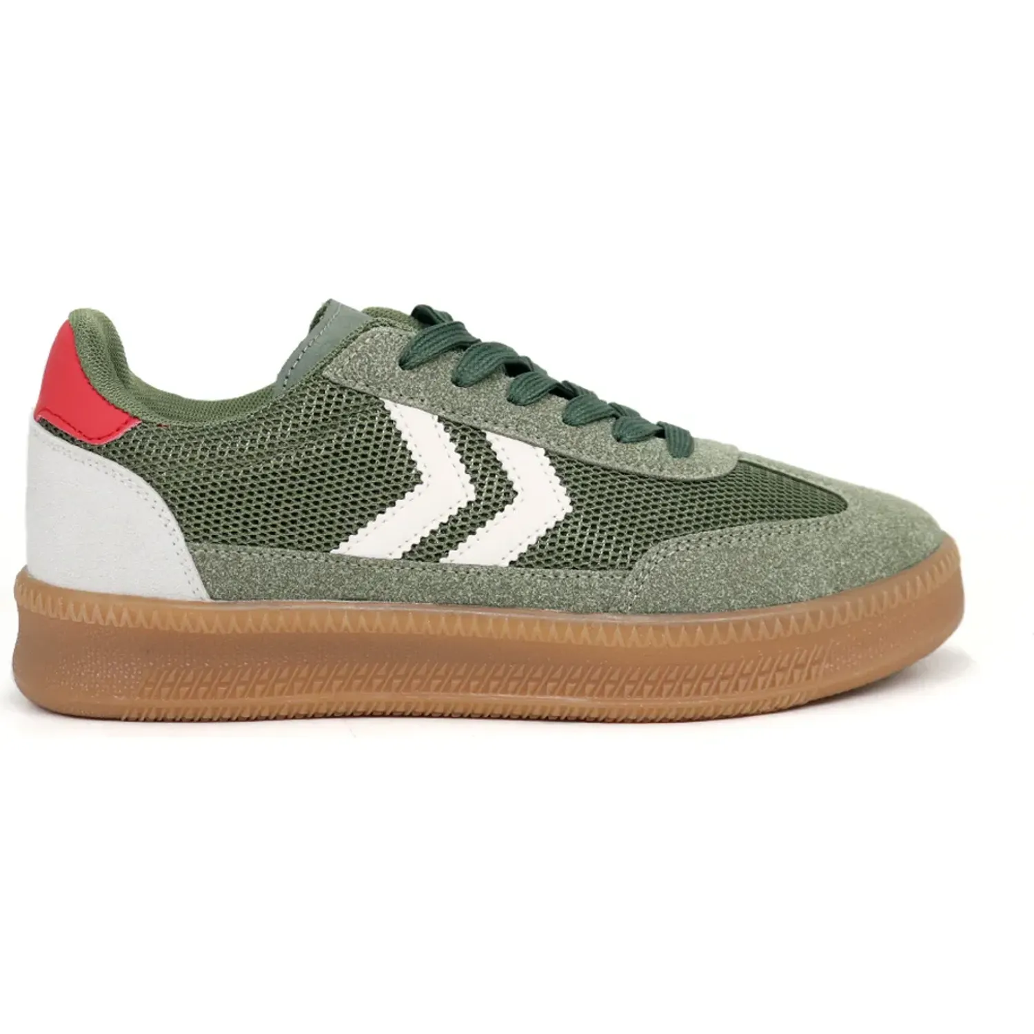 Zapatillas Ariana Urbanas Mujer 7311-26q2 color verde | Platanitos