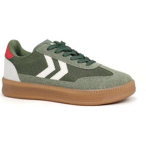Zapatillas Ariana Urbanas Mujer 7311-26q2 color verde | Platanitos