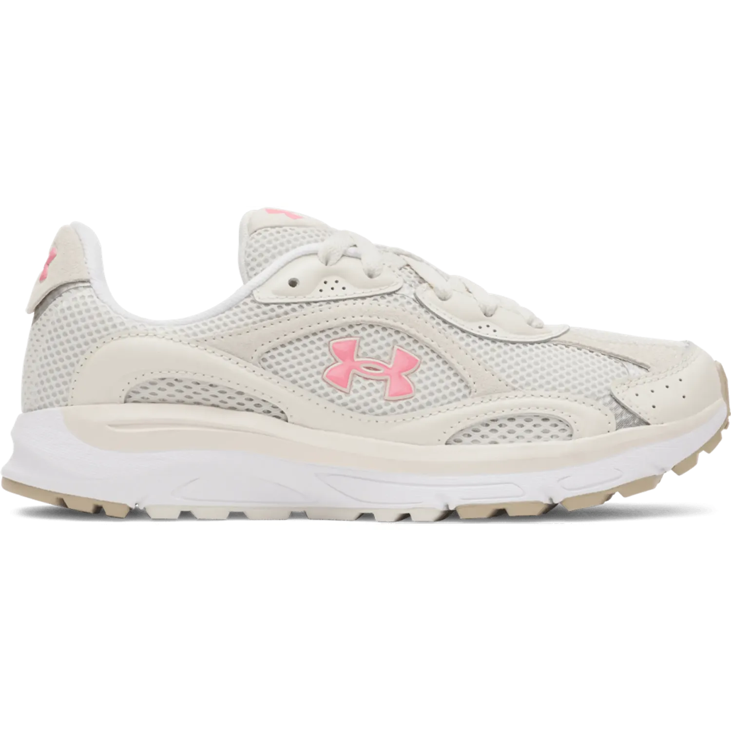 Zapatilla Under Armour De Running Mujer Tech Runner color blanco | Platanitos