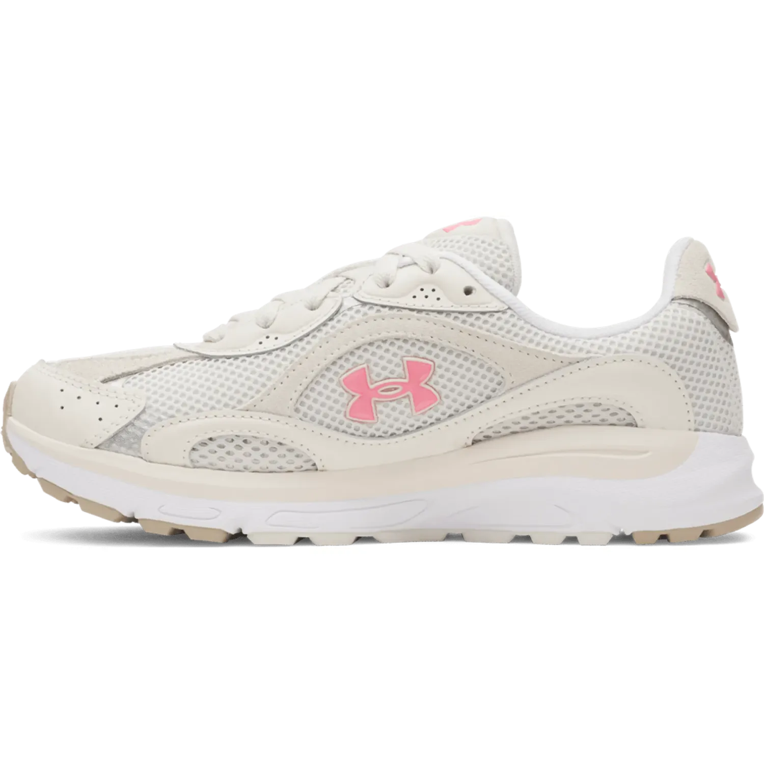 Zapatilla Under Armour De Running Mujer Tech Runner color blanco | Platanitos