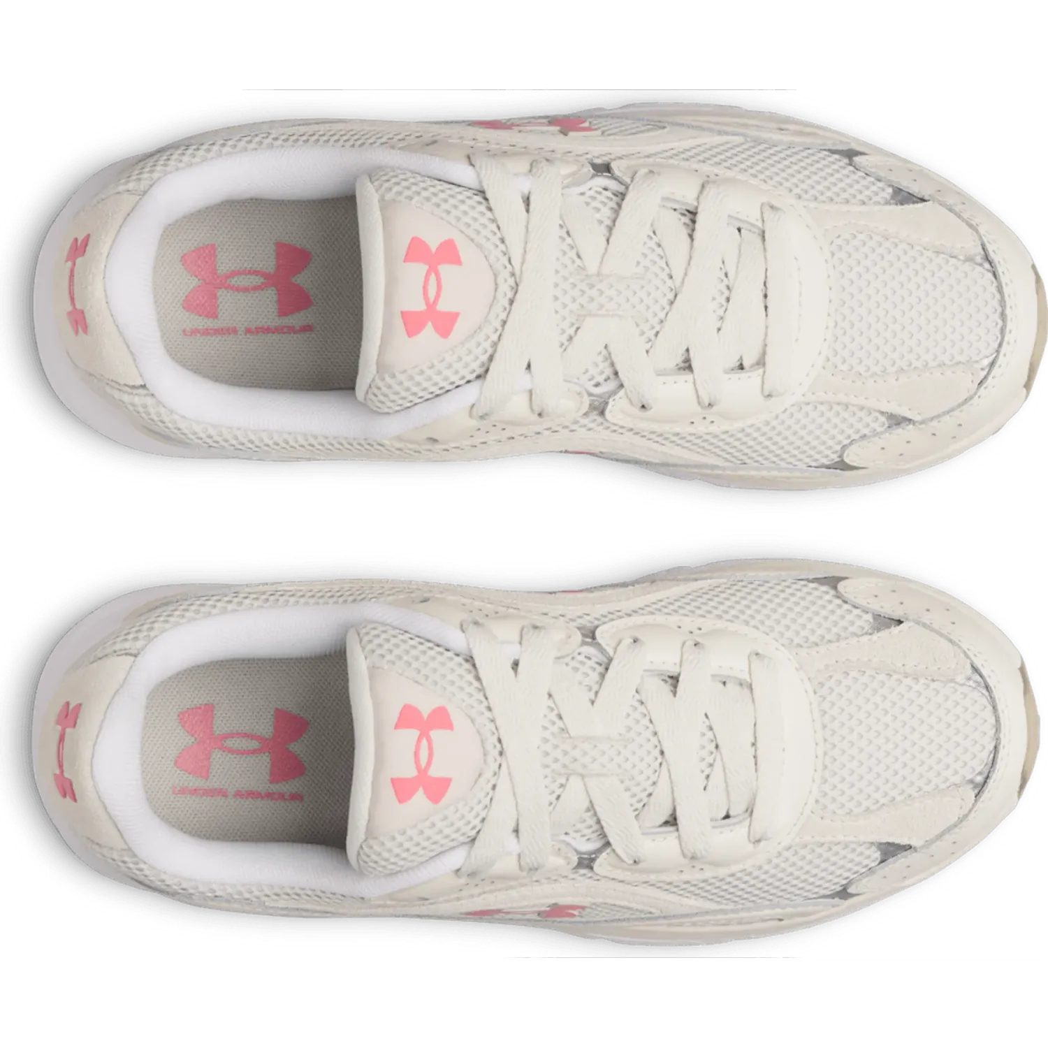 Zapatilla Under Armour De Running Mujer Tech Runner color blanco | Platanitos