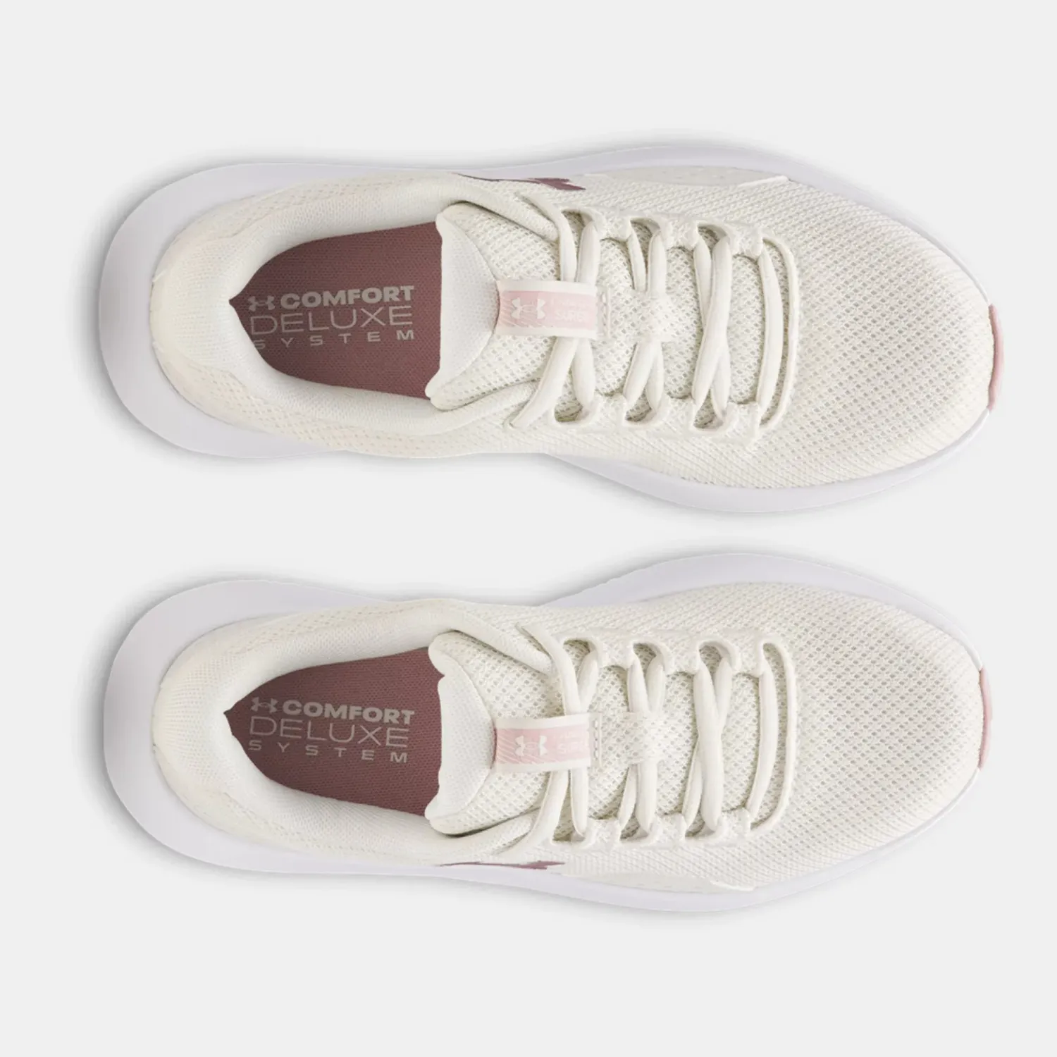 Zapatillas Under Armour De Running Mujer Charged Surge 4 color blanco | Platanitos
