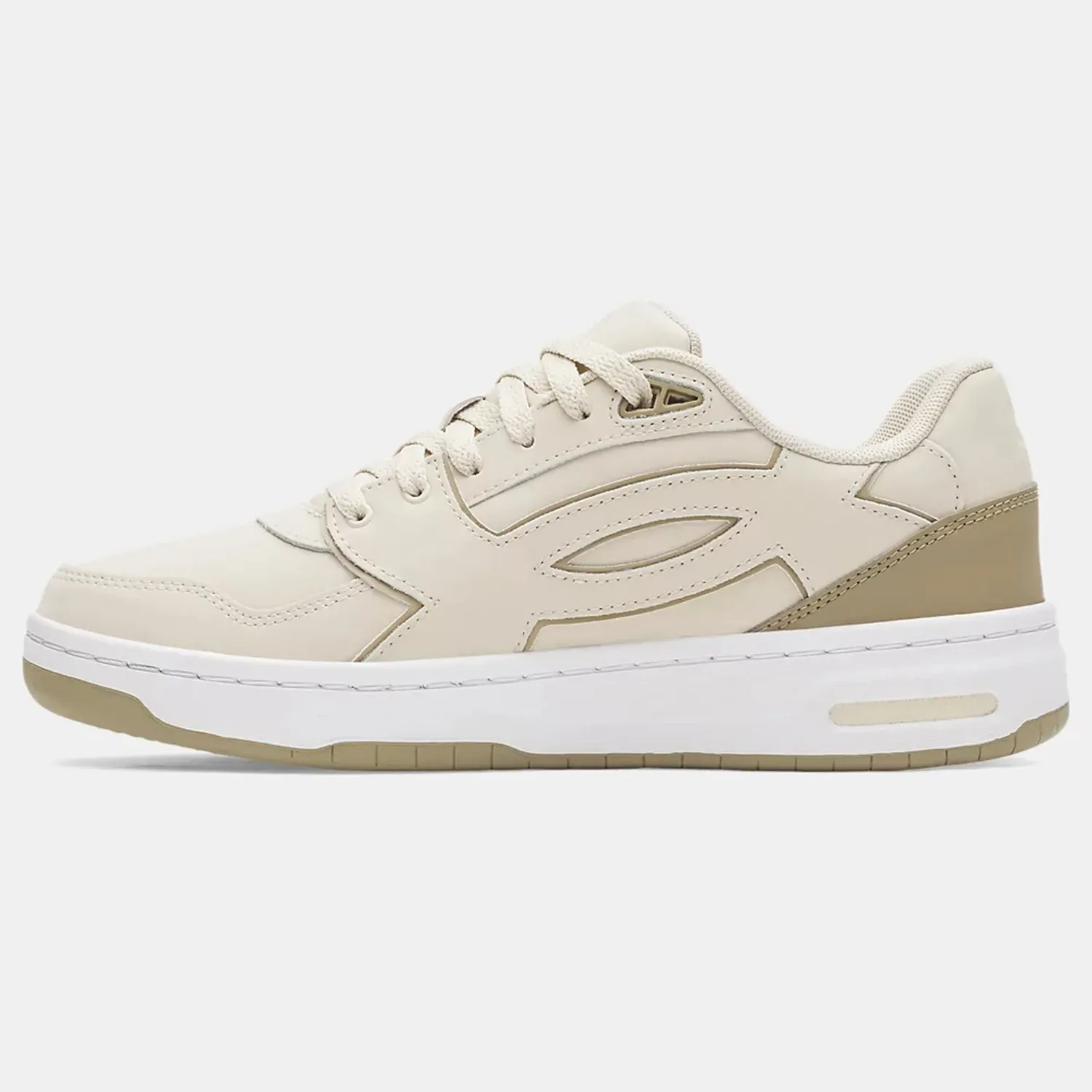 Zapatillas Under Armour Urbanas Hombre Flex Nubuck color beige | Platanitos