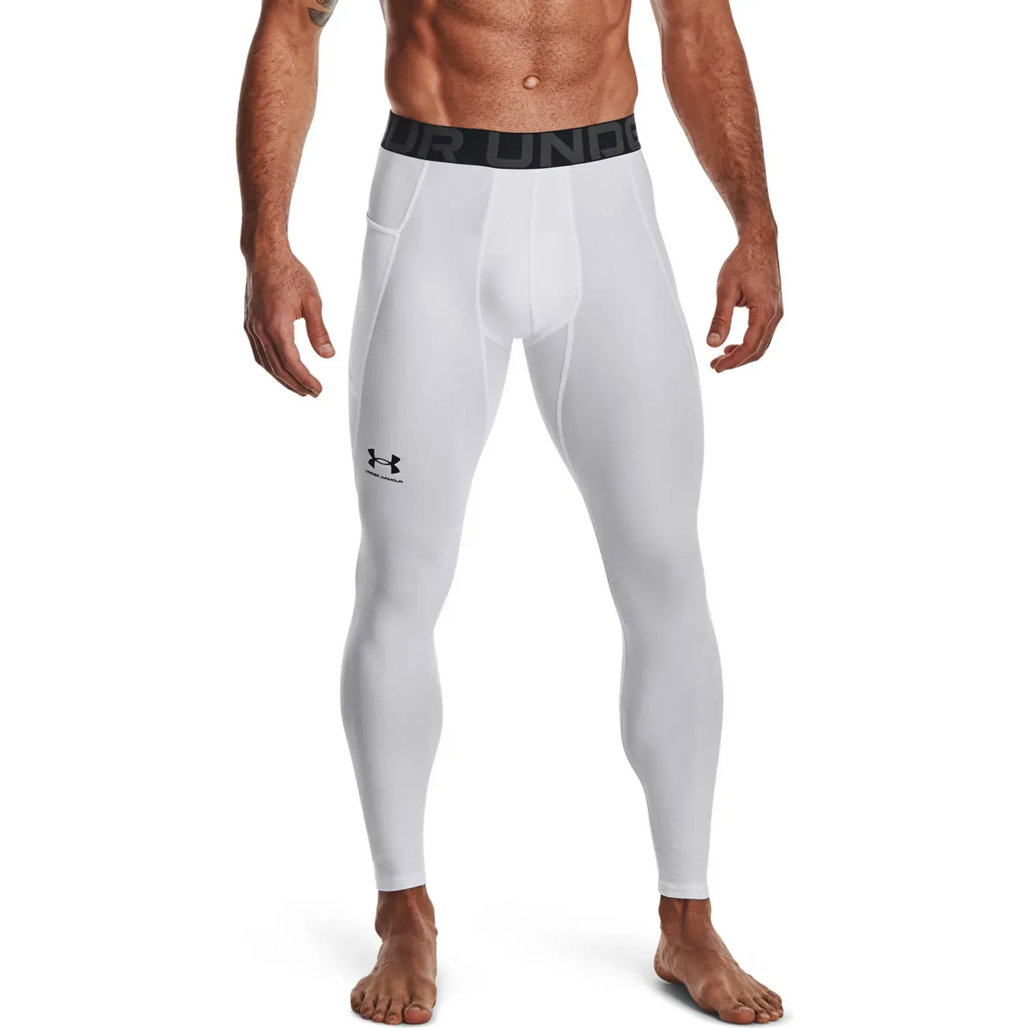 Leggings Under Armour Training Hombre Coldgear Og color blanco | Platanitos