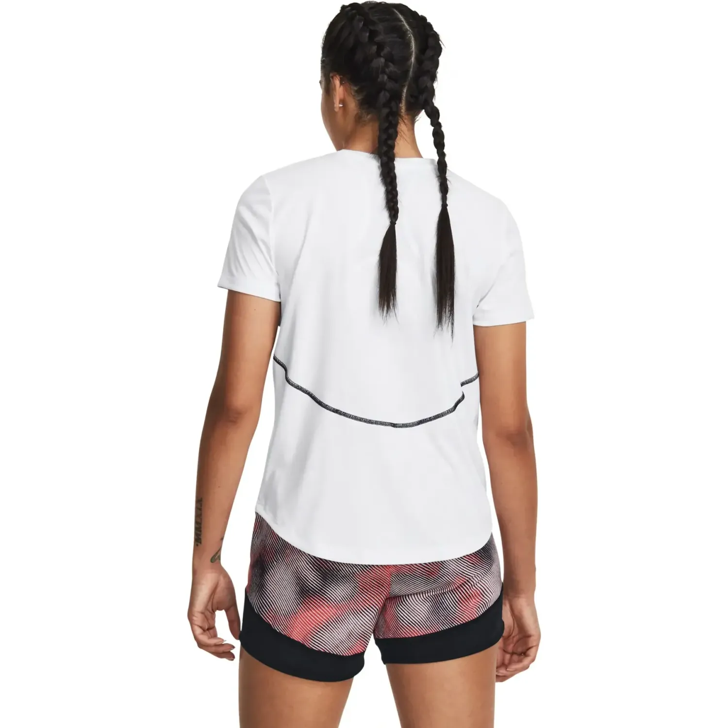 Polo Under Armour Training Manga Corta Mujer Pro Train Ss color blanco | Platanitos