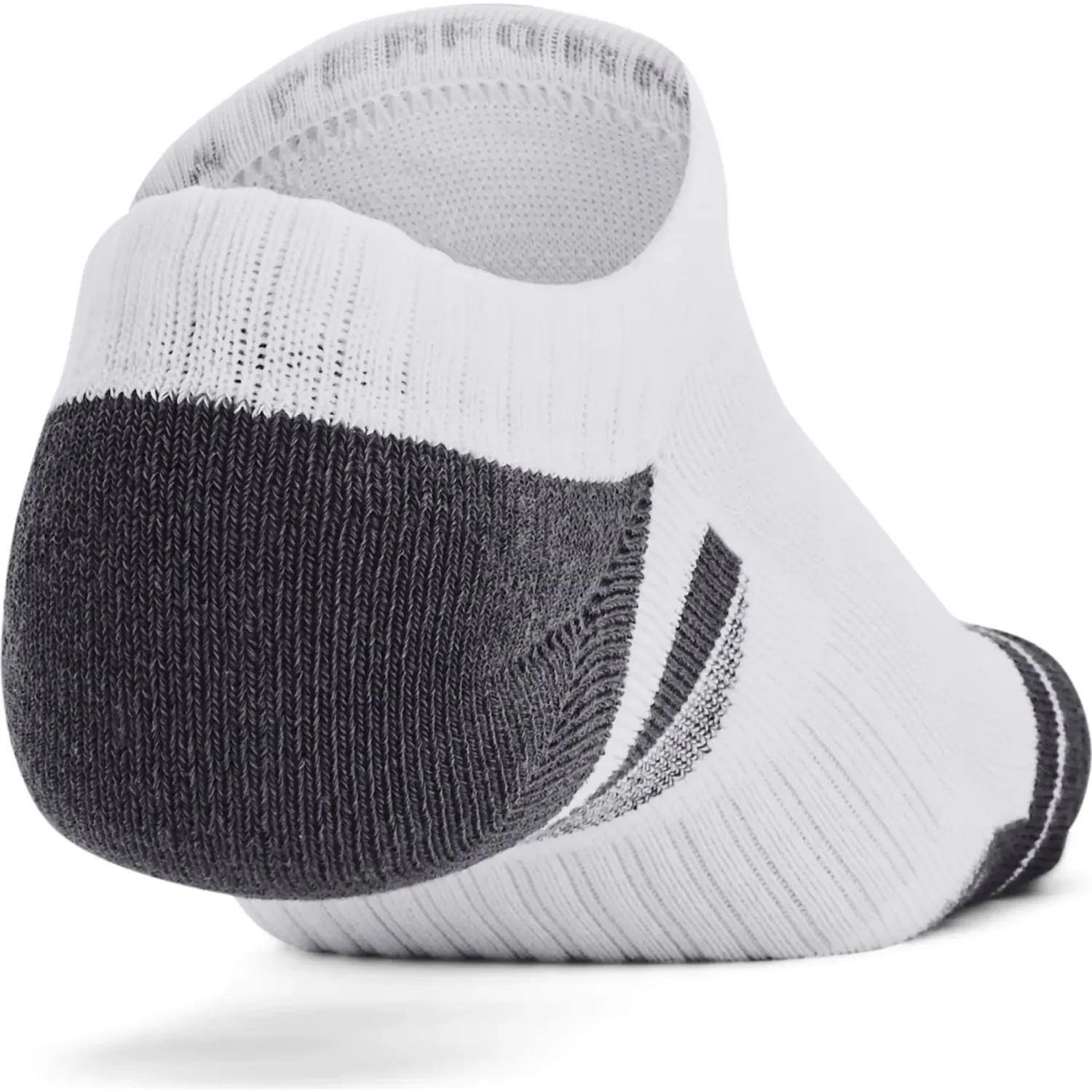 Medias Under Armour Invisibles Unisex Essential No Show - 3 Pares color blanco | Platanitos