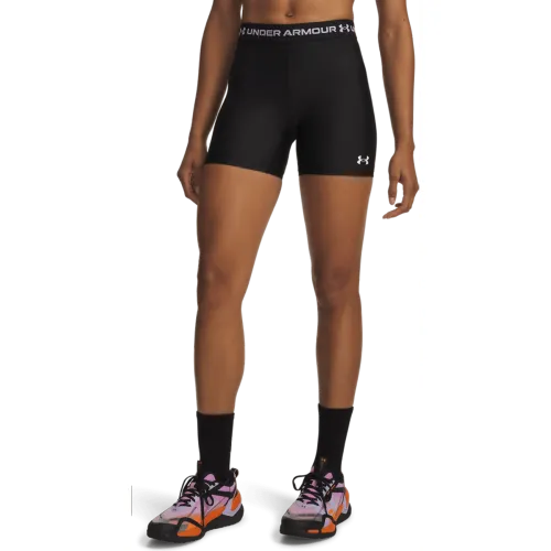 Short Under Armour Training Mujer Heatgear Middyheatgear color negro | Platanitos