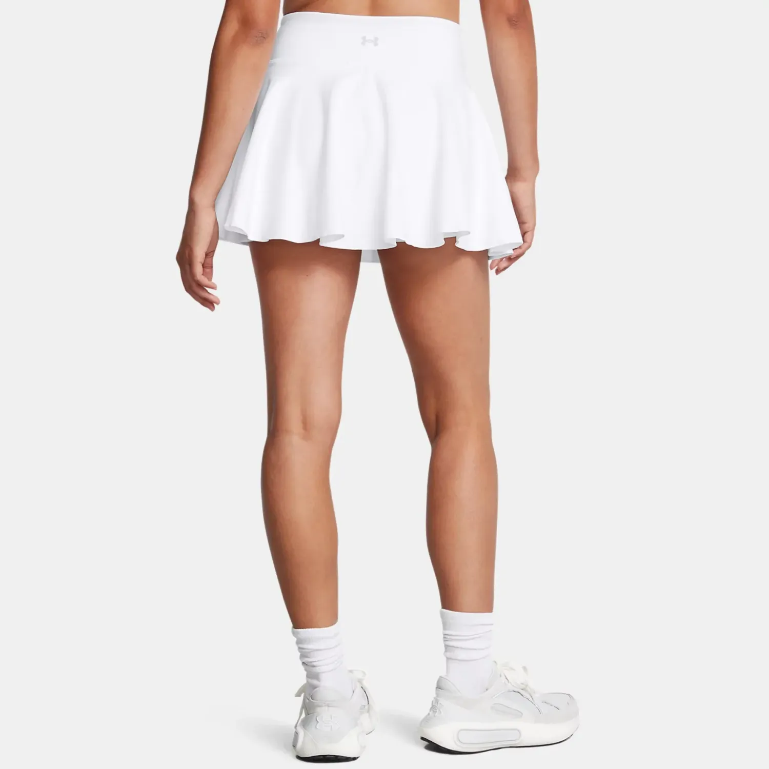Falda Under Armour Training Mujer Motion Skort color blanco | Platanitos