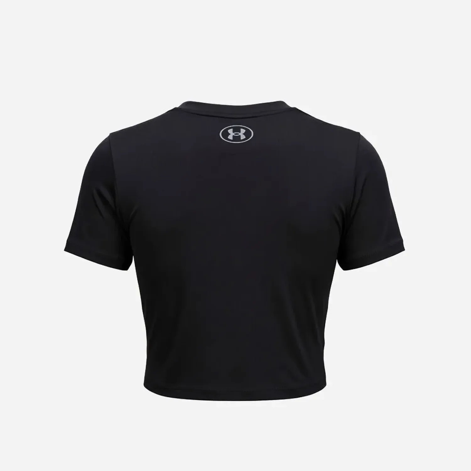 Polo Under Armour Urbano Mujer Varsity Boxy Crop color negro | Platanitos