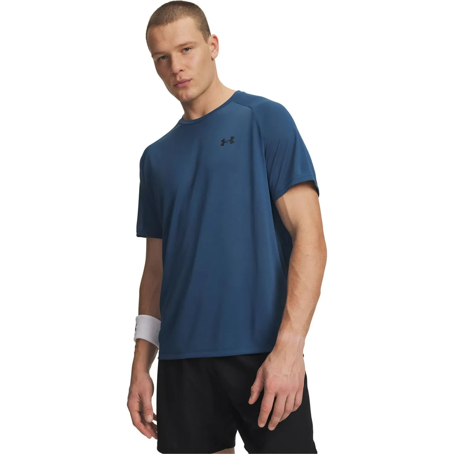 Polo Under Armour Training Hombre Tech 2.0 Ss Tee color azul | Platanitos