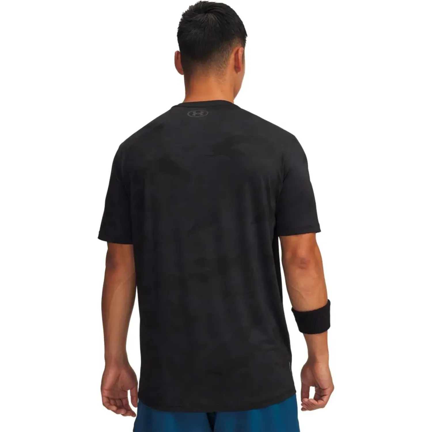 Polo Under Armour Training Hombre Vanish Energy Printed color negro | Platanitos