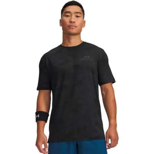 Polo Under Armour Training Hombre Vanish Energy Printed color negro | Platanitos