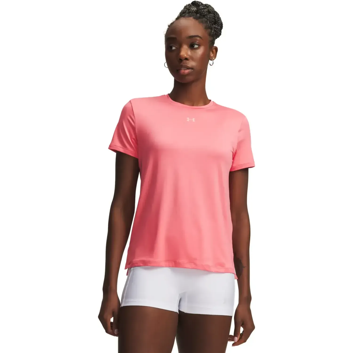 Polo Under Armour Training Mujer  Vanish Ss color rosado | Platanitos