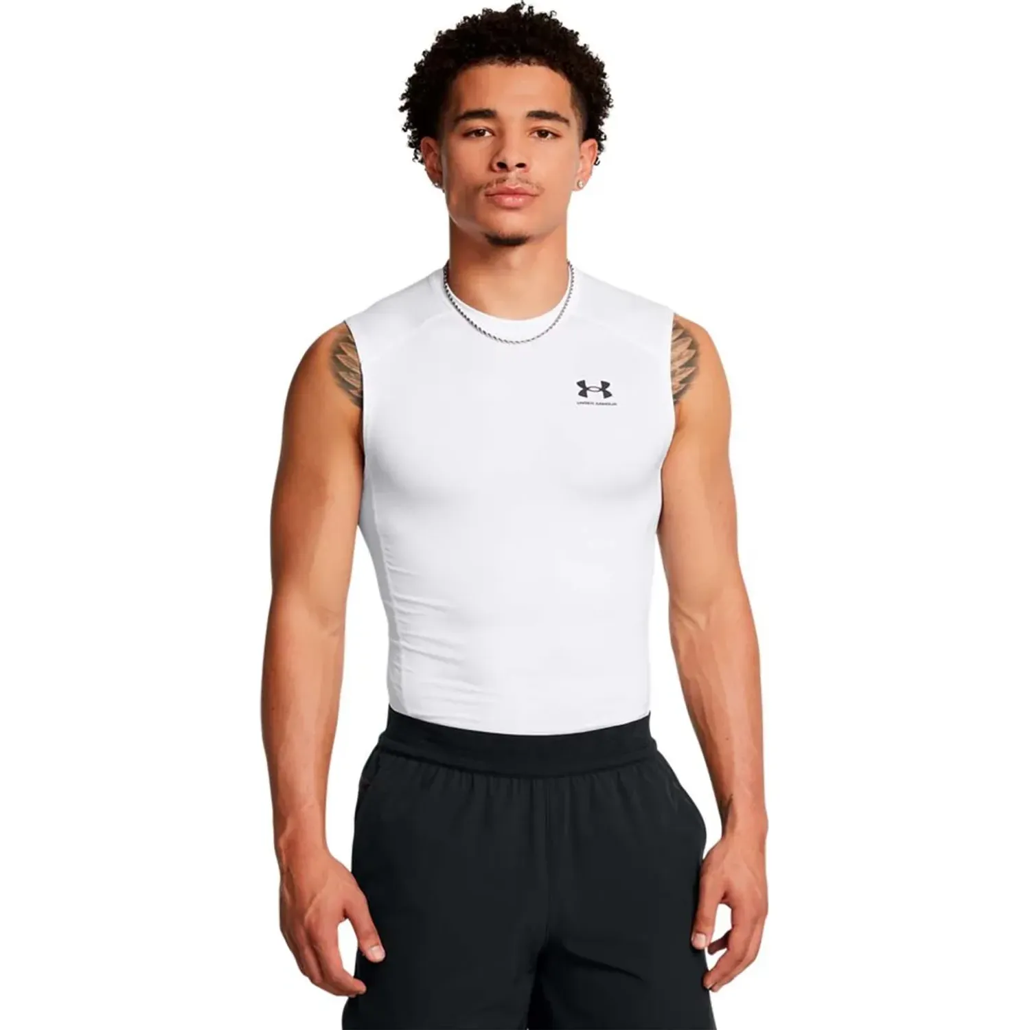 Under Armour Bividi Under Armour Training Compresion Hombre Heatgear color white | Platanitos