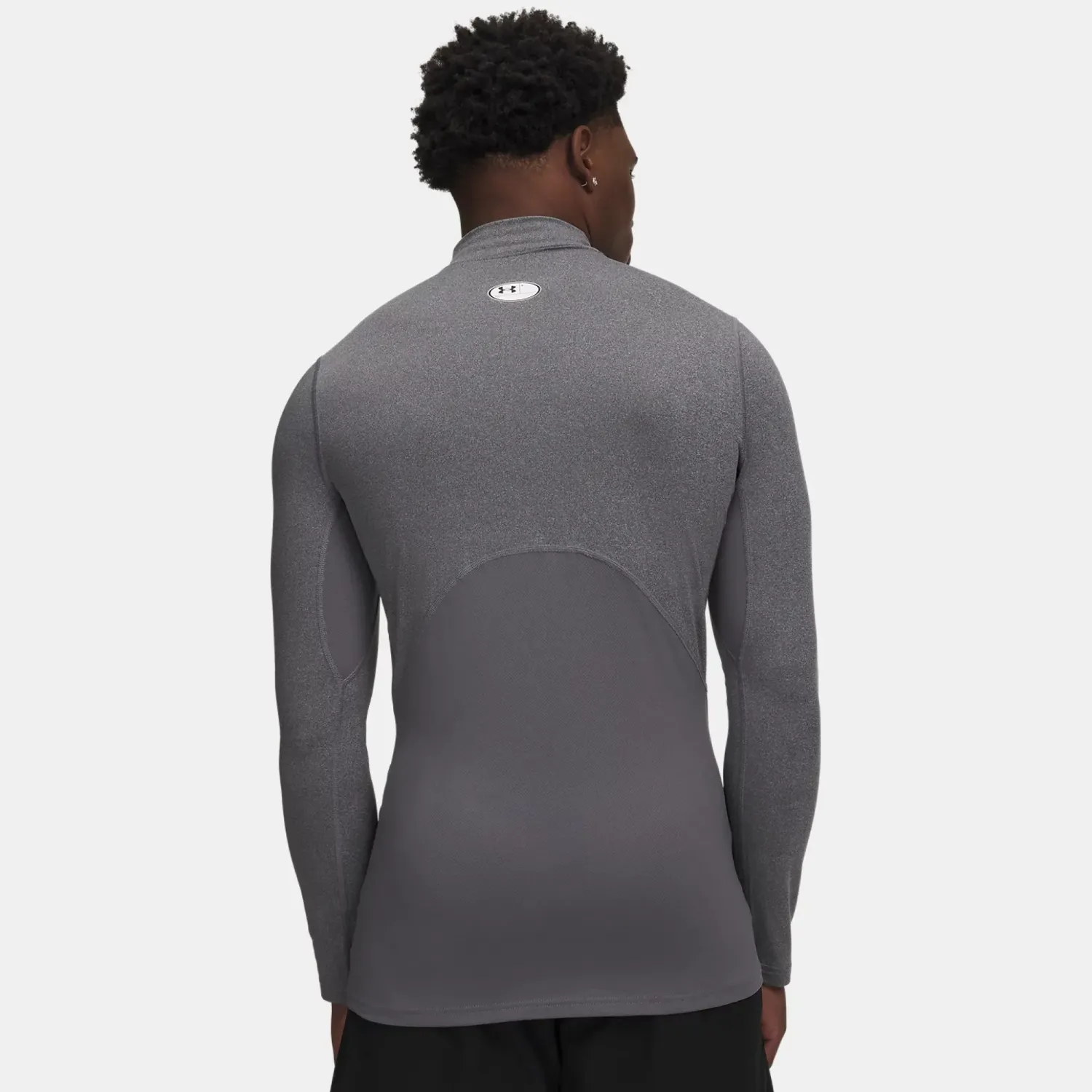 Polo Under Armour Training Hombre Armour Comp Mock color gris | Platanitos