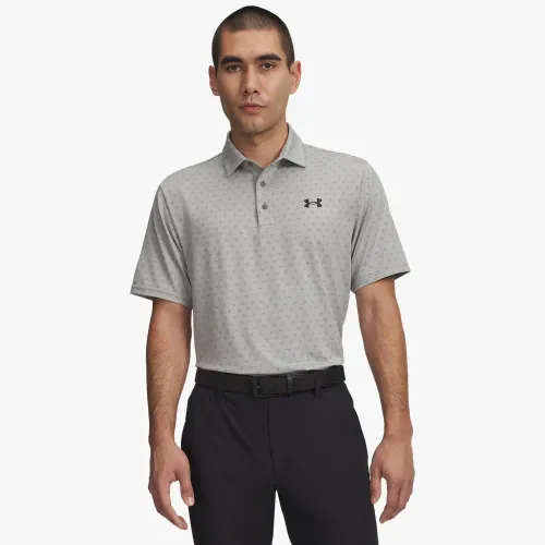 Polo Under Armour Camisero De Golf Hombre Playoff 3.0 Printed color gris | Platanitos