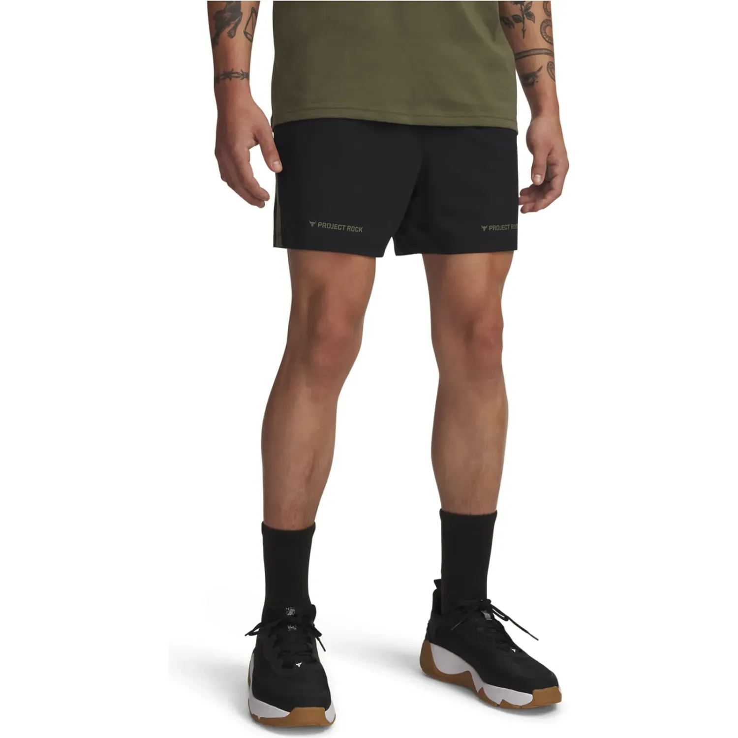 Under Armour Short Under Armour Training Hombre Project Rock Ultimate 5 color negro | Platanitos