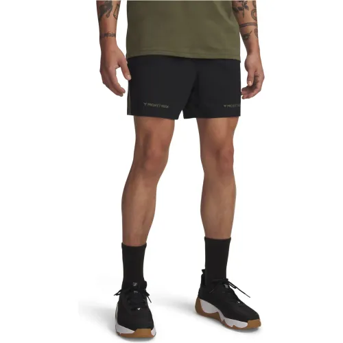 Short Under Armour Training Hombre Project Rock Ultimate 5 color negro | Platanitos