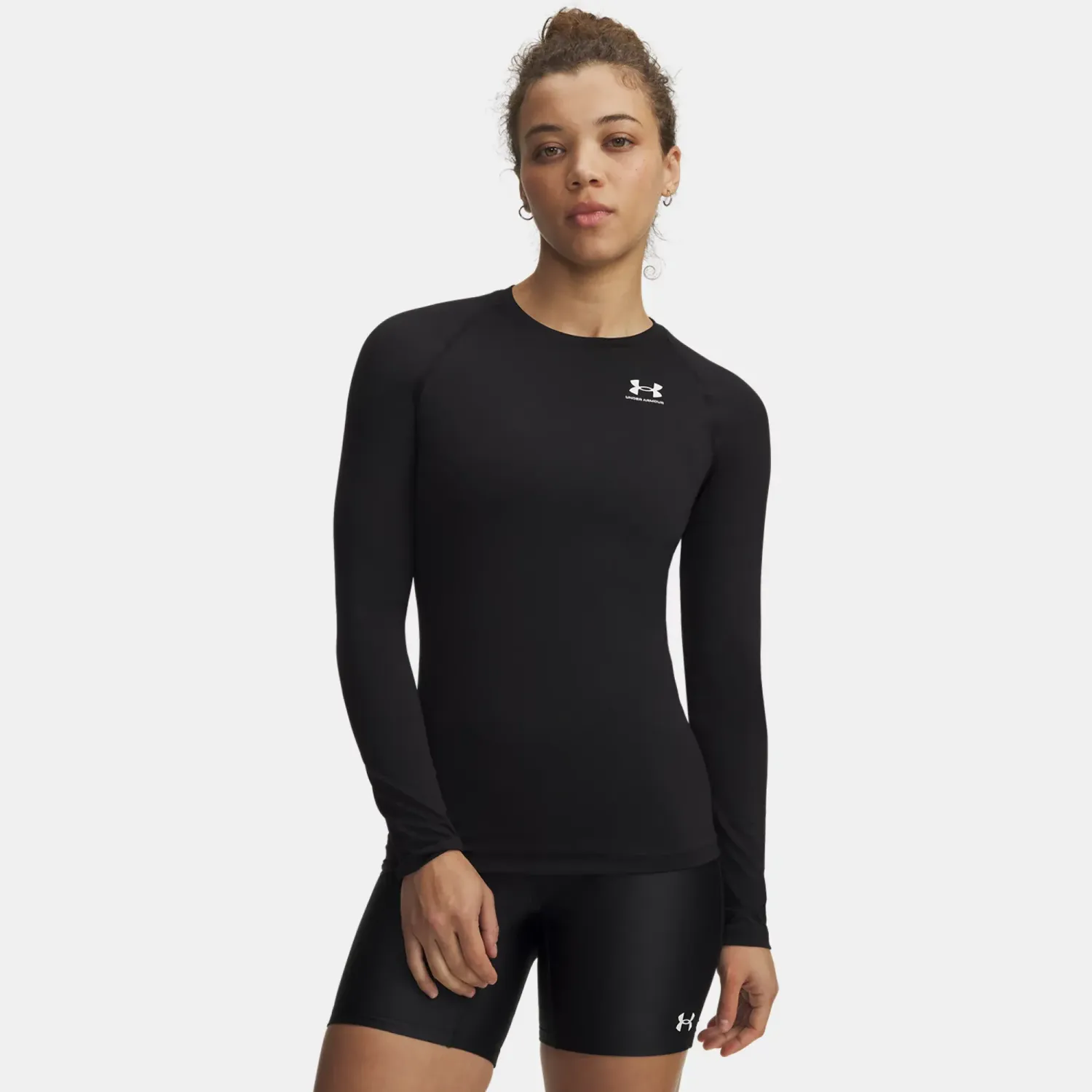 Polo Under Armour Training Mujer Authentics Comp color negro | Platanitos