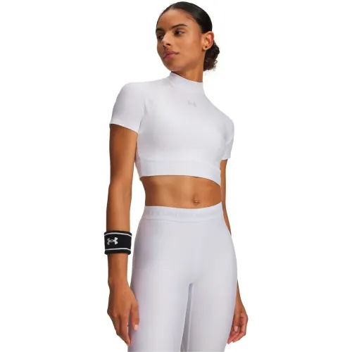 Under Armour Polo Training Mujer Heatgear Crop Top Mock
