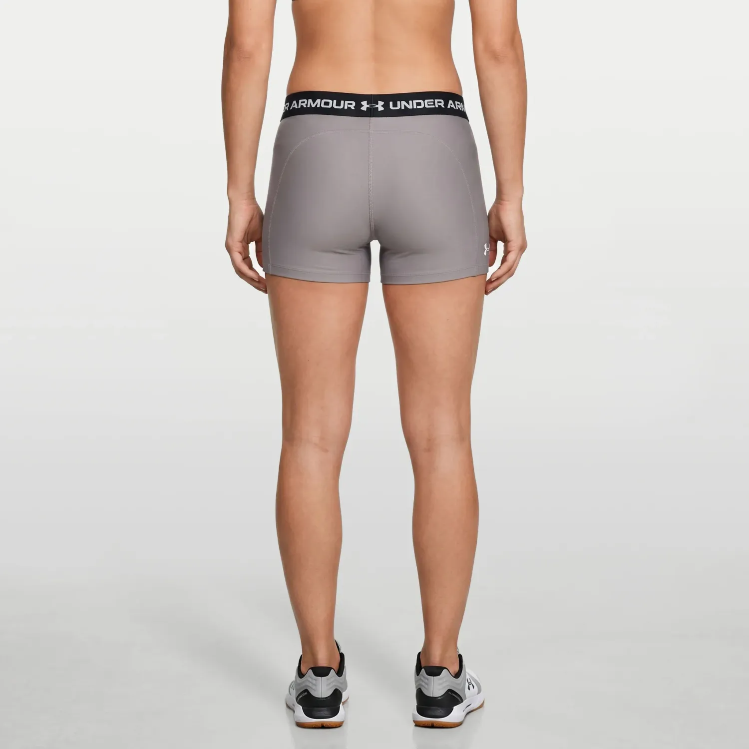 Under Armour Short Under Armour Training Mujer Heatgear Shorty color gris | Platanitos