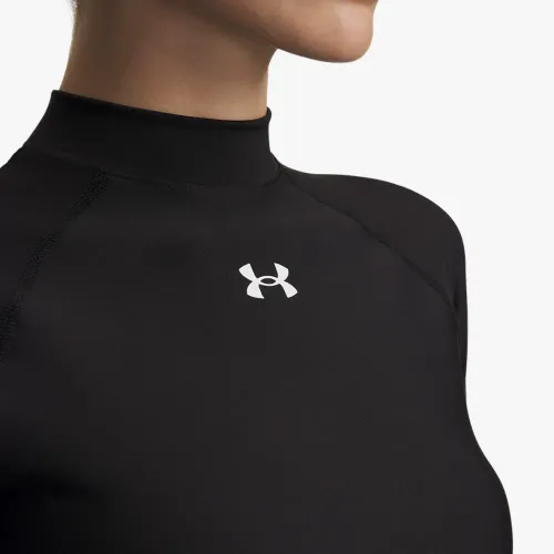 Under Armour Polo Training Mujer Heatgear Crop Mock Ls