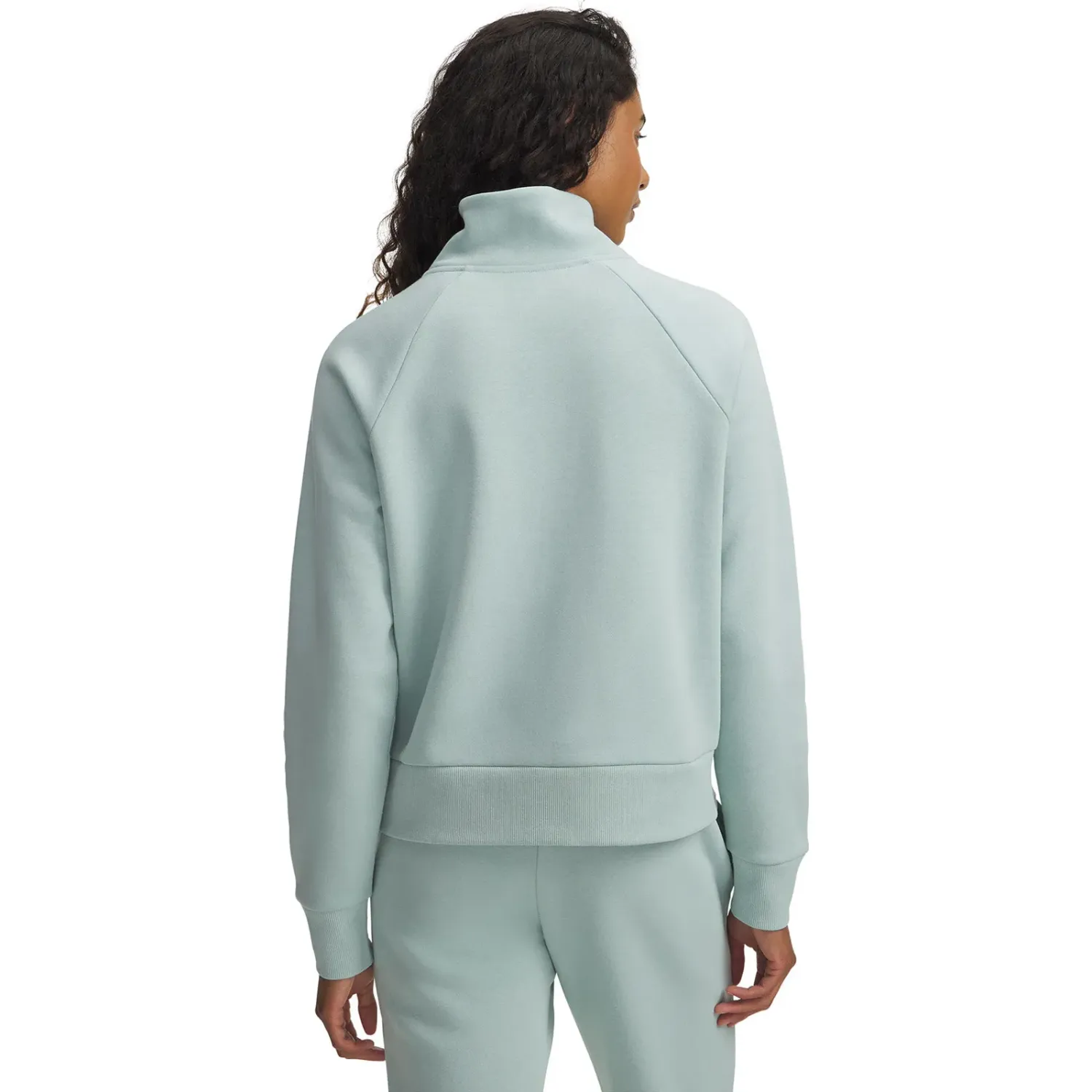 Casaca Under Armour Urbana Mujer Rival Fleece Hz color azul | Platanitos
