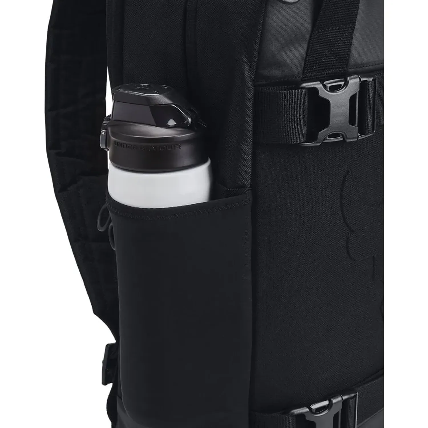 Mochila Under Armour Unisex Urbano Project Rock color negro | Platanitos