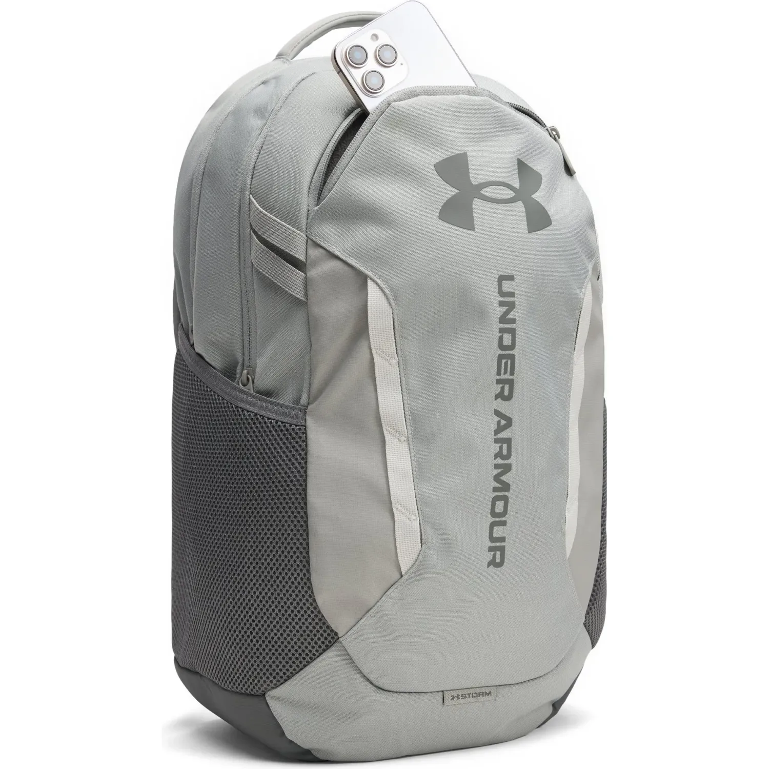 Mochila Under Armour Training Unisex Adulto Hustle 6.0 - 29 L color gris | Platanitos